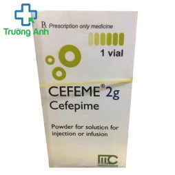 Cefeme 2g - Thuốc kháng khuẩn hiệu quả của Cyprus