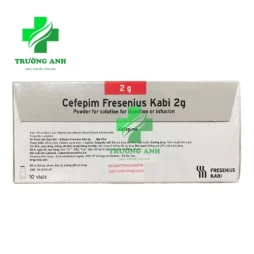 Cefepim Fresenius Kabi 2g - Thuốc điều trị nhiễm khuẩn nặng của Portugal