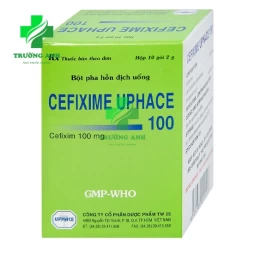 Cefixime Uphace 100 - Thuốc hỗ trợ điều trị nhiễm khuẩn hiệu quả