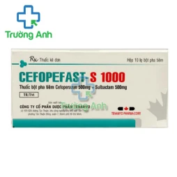 Cefopefast-S 1000 Tenamyd - Thuốc điều trị nhiễm khuẩn