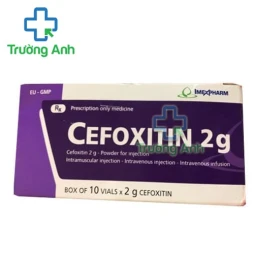 Cefoxitin 2g Imexpharm - Thuốc điều trị các bệnh nhiễm khuẩn 