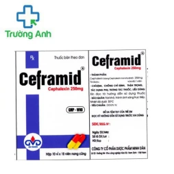 Ceframid 250 MD Pharco (viên) - Điều trị các nhiễm khuẩn nhẹ và vừa