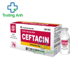 Ceftacin 2g - Thuốc điều trị nhiễm khuẩn hiệu quả