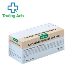 Ceftazidime Kabi 0,5g - Thuốc điều trị bệnh do nhiễm khuẩn