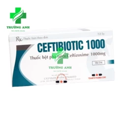 Ceftibiotic 1000 - Thuốc điều trị nhiễm trùng hiệu quả