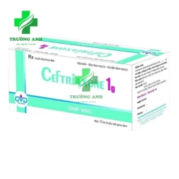 Ceftriaxone 1g MD Pharco - Điều trị nhiễm khuẩn hiệu quả