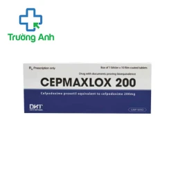 Cepmaxlox 200 - Thuốc điều trị nhiễm khuẩn hiệu quả của Hataphar