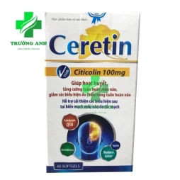 Ceretin Santex (lọ 60 viên) - Tăng cường tuần hoàn máu não