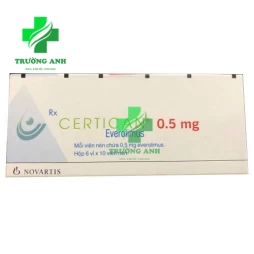 Certican 0.5mg - Thuốc dự phòng thải tạng ghép ở bệnh nhân ghép tạng