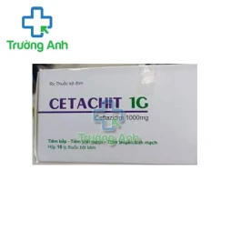 Cetachit 1g Pharbaco - Điều trị nhiễm khuẩn nặng hiệu quả