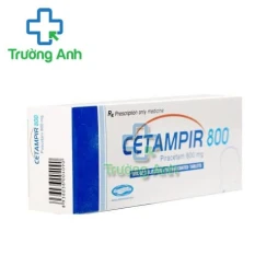 Cetampir 800 Savipharm - Thuốc điều trị chóng mặt, suy giảm trí nhớ