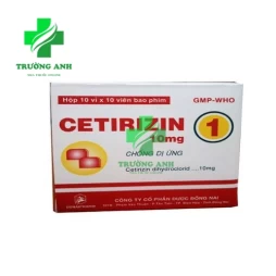 Cetirizin 10mg Hadico - Thuốc điều trị viêm mũi dị ứng hiệu quả