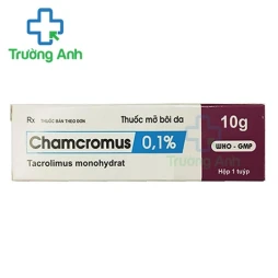 Chamcromus 0,1% - Thuốc mỡ điều trị Eczema và viêm da hiệu quả