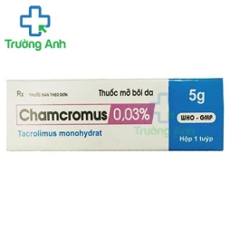 Chamcromus 0,03% - Thuốc điều trị các bệnh ngoài da hiệu quả