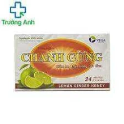 Chanh gừng Vega - Hỗ trợ làm giảm ho, long đờm