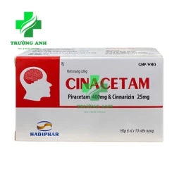 Cinacetam - Thuốc điều trị đau đầu, hoa mắt, chóng mặt