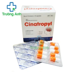 Cinatropyl - Điều trị đau nửa đầu, suy mạch máu não hiệu quả