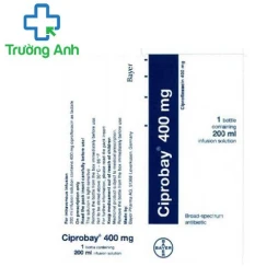 Ciprobay 400mg Pharma AG - Thuốc chống nhiễm khuẩn của Đức