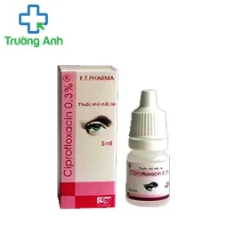 CIPROFLOXACIN 0,3% FT-Pharma - Thuốc điều trị các bệnh về mắt
