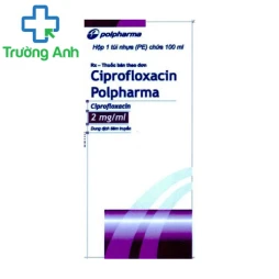 Ciprofloxacin 400 Polpharma - Thuốc điều trị viêm phổi, viêm phế quản