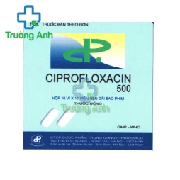 Ciprofloxacin 500mg Pharbaco - Thuốc điều trị nhiễm khuẩn