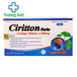 Ciritton Forte - Điều trị rối loạn tuần hoàn máu não hiệu quả