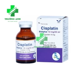 Cisplatin Bidiphar 10mg/20ml - Thuốc điều trị bệnh ung thư