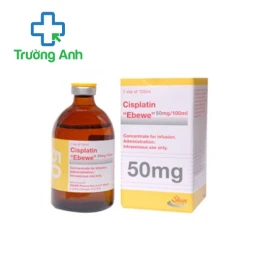 Cisplatin "Ebewe" 50mg/100ml 1's- Thuốc điều trị ung thư hiệu quả