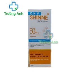 CKV Shinne Sunscreen SPF50+ 50g Viheco - Dành cho cả da dầu, mụn