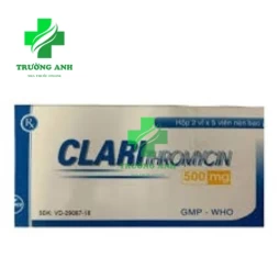 Clarithromycin 500mg Quapharco - Điều trị nhiễm khuẩn hiệu quả