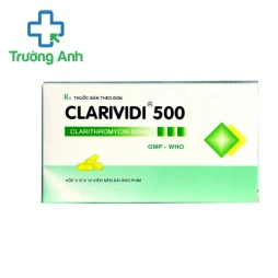 Clarividi 500 Vidipha - Thuốc điều trị nhiễm khuẩn hiệu quả