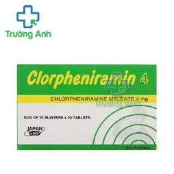 Clopheniramin 4 mg DHG - Thuốc điều trị viêm mũi dị ứng