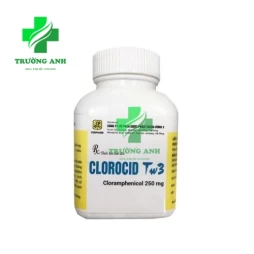 Clorocid Tw3 250mg (lọ 400 viên) - Điều trị viêm màng não