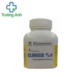 Clorocid Tw3 250mg (lọ 400 viên) - Điều trị viêm màng não