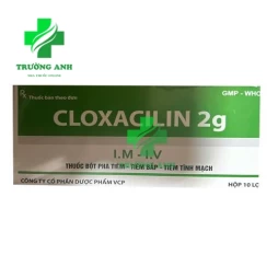 Cloxacilin 2g VCP - Thuốc điều trị nhiễm khuẩn hiệu quả