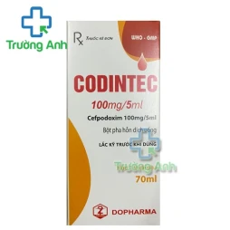 Codintec 100mg/5ml Dopharma (70ml) - Thuốc điều trị nhiễm khuẩn