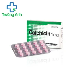 Colchicin 1mg Danapha - Thuốc điều trị Gout của Danapha