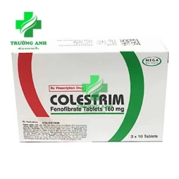 Colestrim 160mg Mega We care - Điều trị tăng cholesterol máu