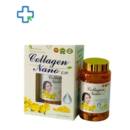 Collagen Nano Q10 Queen Diamond - Viên uống ngăn ngừa lão hóa, đẹp da