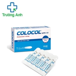 Colocol Suppo 300 Saokim Pharma - Thuốc hạ sốt, giảm đau cho trẻ 