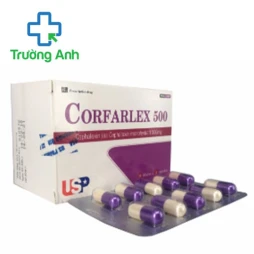 Corfarlex 500 (vỉ) - Điều trị nhiễm trùng đường hô hấp