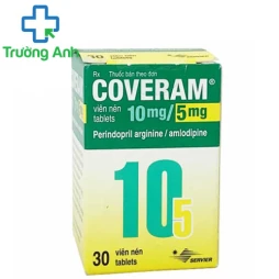 Coveram 10mg/ 5mg - Thuốc điều trị tăng huyết áp hiệu quả