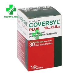 Coversyl Plus 10mg/2.5mg - Thuốc điều trị tăng huyết áp nguyên phát