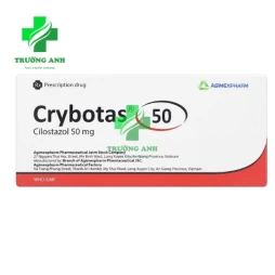 Crybotas 50 - Làm giảm triệu chứng cho trường hợp thiếu máu cục bộ