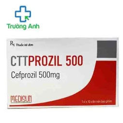 CTTProzil 500 - Thuốc điều trị nhiễm khuẩn hiệu quả của Medisun
