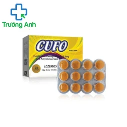 Cufo Lozenges (Black currant) - Hỗ trợ điều trị nhiễm khuẩn hầu, họng, miệng hiệu quả