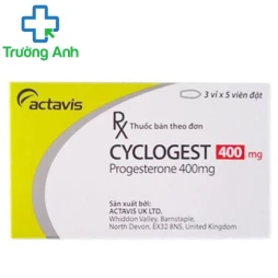 Cyclogest 400mg - Thuốc điều trị trầm cảm sau sinh hiệu quả