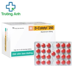 D-Cotatyl 250 - Hỗ trợ làm giảm các cơn đau do thoái hóa đốt sống