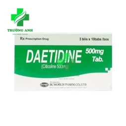 Daetidine 500mg - Thuốc trị các vấn đề về não bộ của Hàn Quốc