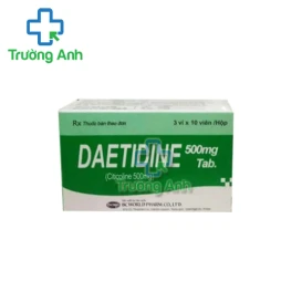 Daetidine 500mg - Thuốc trị các vấn đề về não bộ của Hàn Quốc
